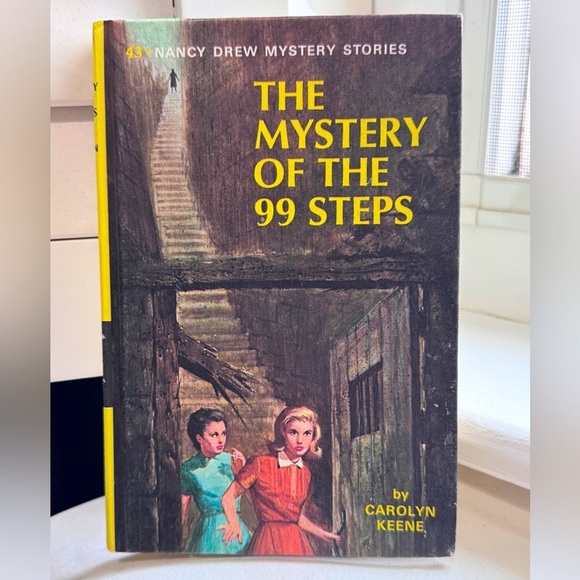 📚 Rare Vintage 1966 Nancy Drew The Mystery of the 99 Steps Hard Cover Book - Picture 16 of 16